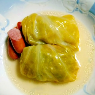 ロールキャベツ　Rolled Cabbage